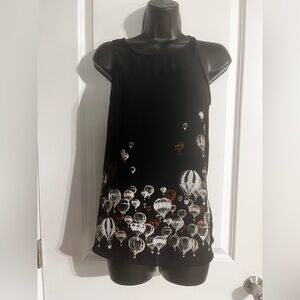 Apt 9 Tank Top with Hot Air Balloons (S)